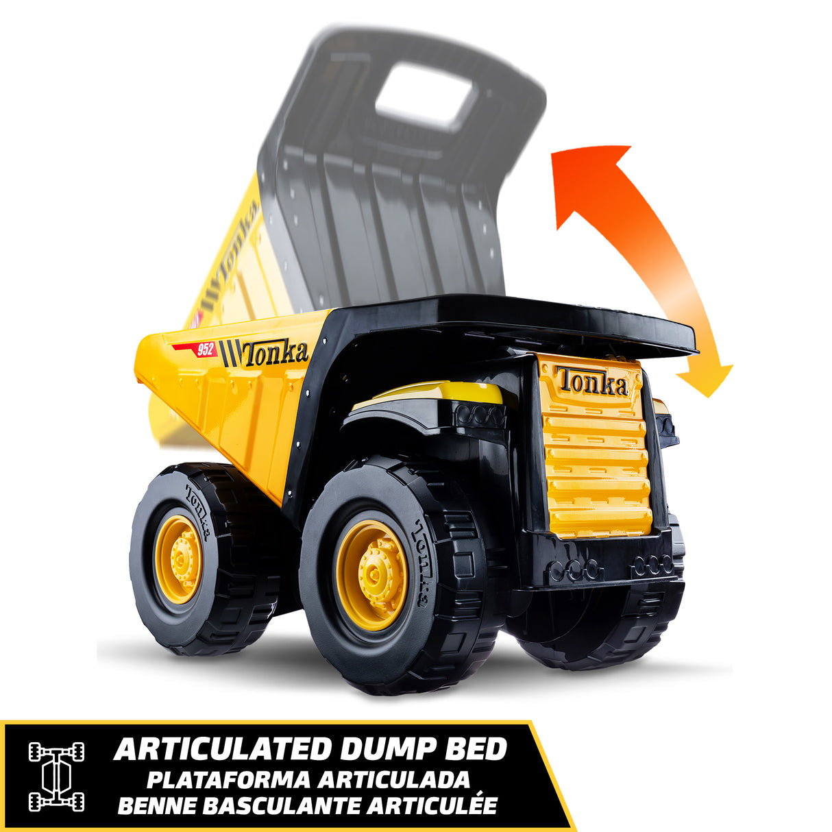 Tonka Steel Classic Toughest Mighty Dump Truck