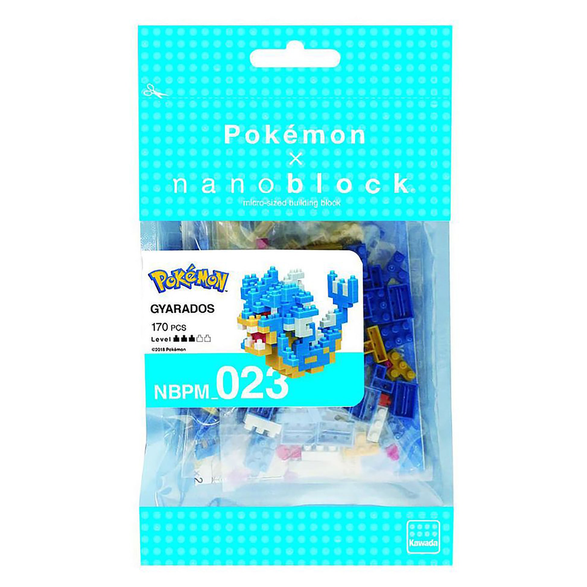 Nanoblock Pokemon - Gyarados (170 pieces)