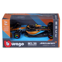Bburago 1:43 2022 F-1 McLaren MCL 36 #4 Norris