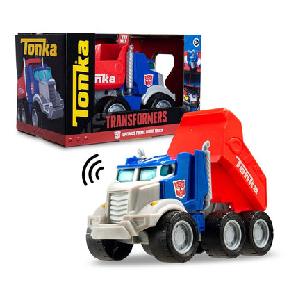 Tonka x Transformer Optimus Prime Dump Truck
