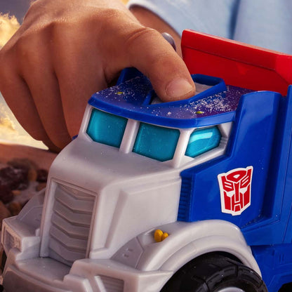 Tonka x Transformer Optimus Prime Dump Truck