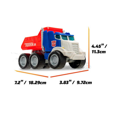 Tonka x Transformer Optimus Prime Dump Truck