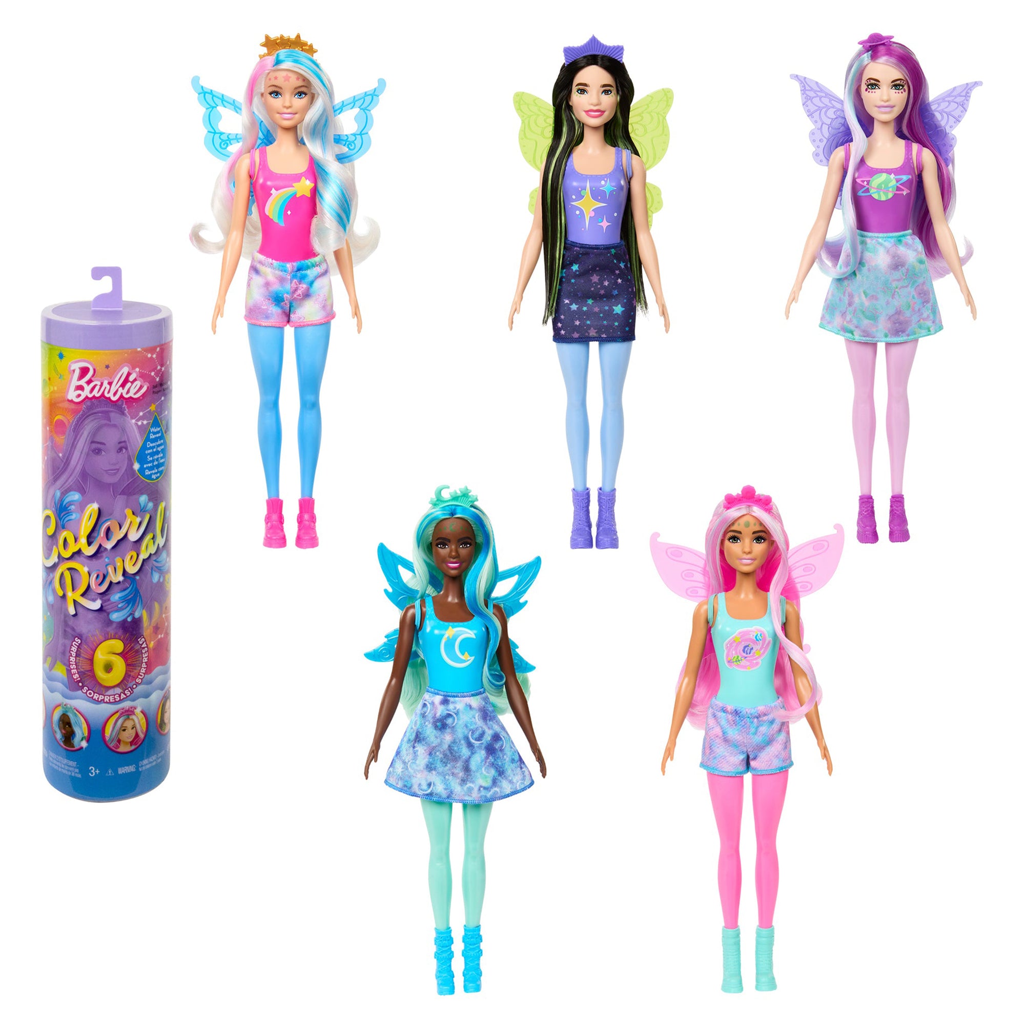 Barbie Rainbow Galaxy Color Reveal Series Toys R Us Australia