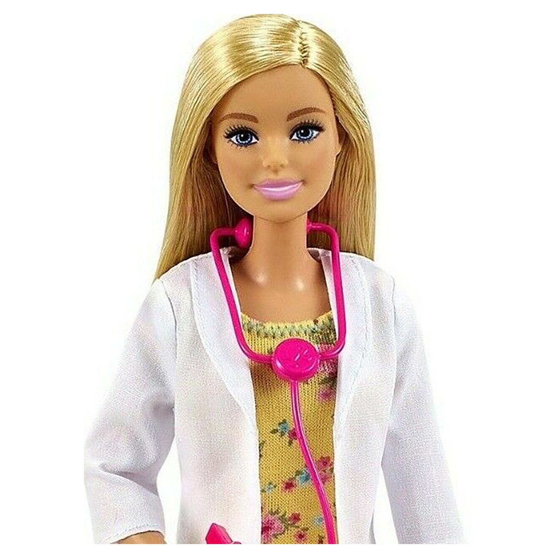 Barbie Career Pediatrician Playset Blonde Doll Ages 3+