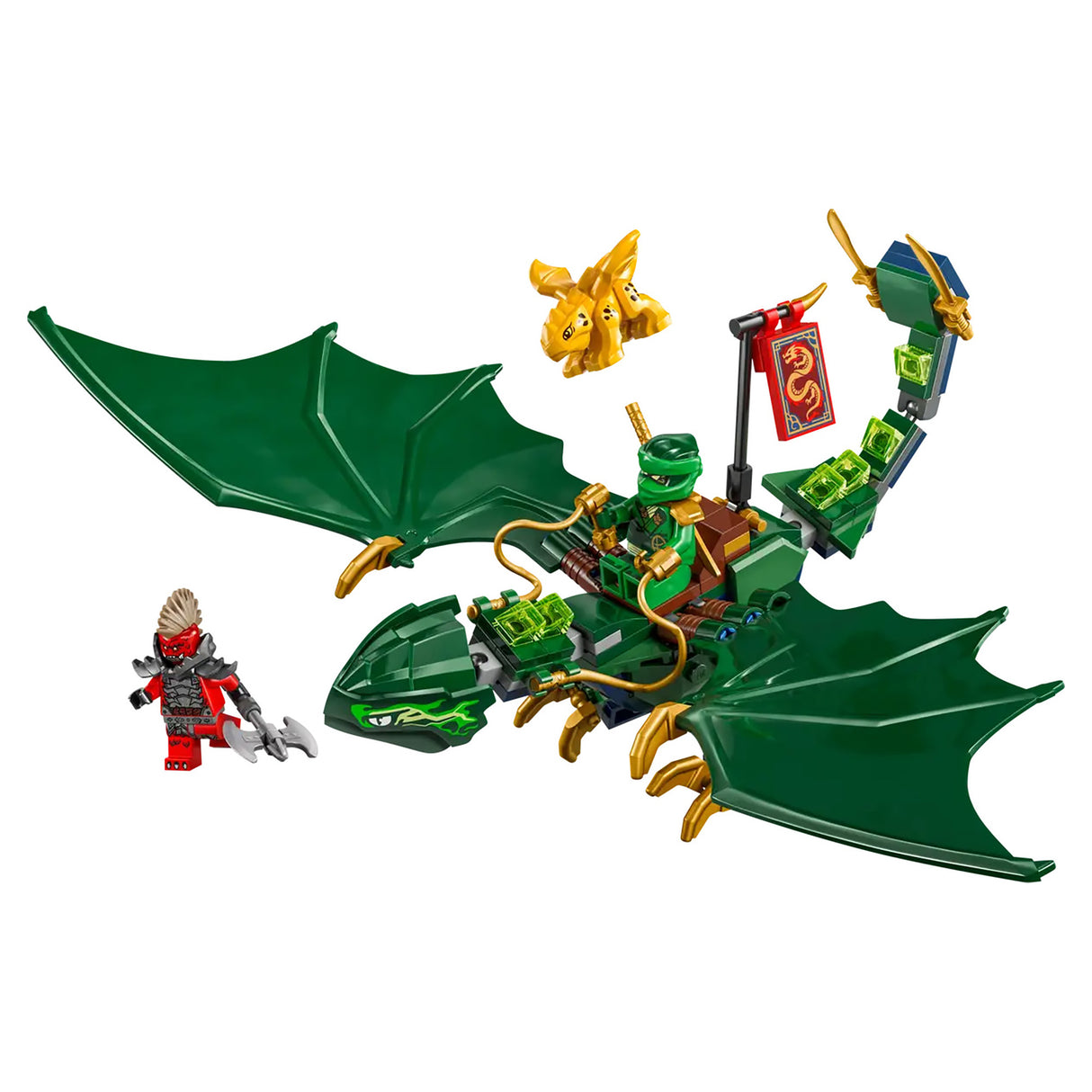 LEGO Ninjago Lloyd's Green Forest Dragon 71829