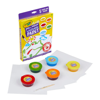 Crayola Spill Proof Washable Paint Kit