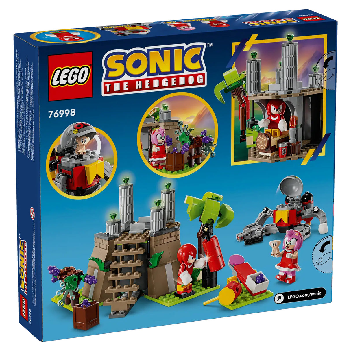 LEGO Sonic Knuckles and the Master Emerald Shrine 76998