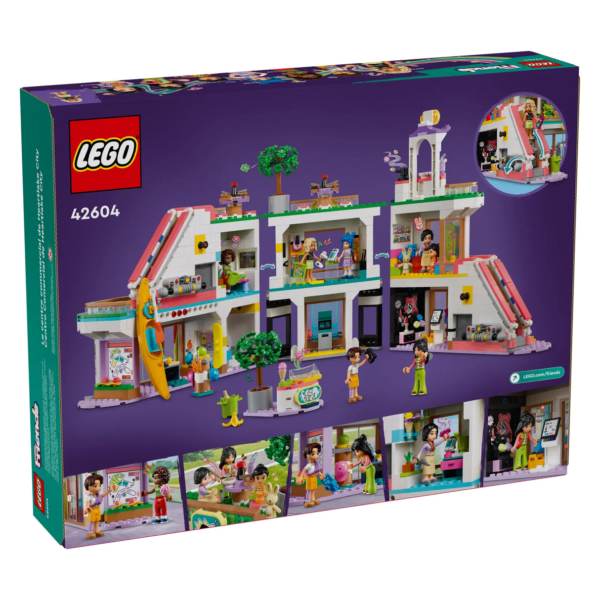 LEGO Friends Heartlake City Shopping Mall 42604, (1237-pieces)