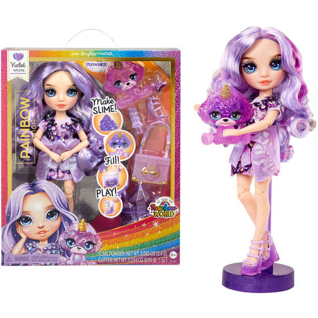 Rainbow High World Fashion Doll Violet