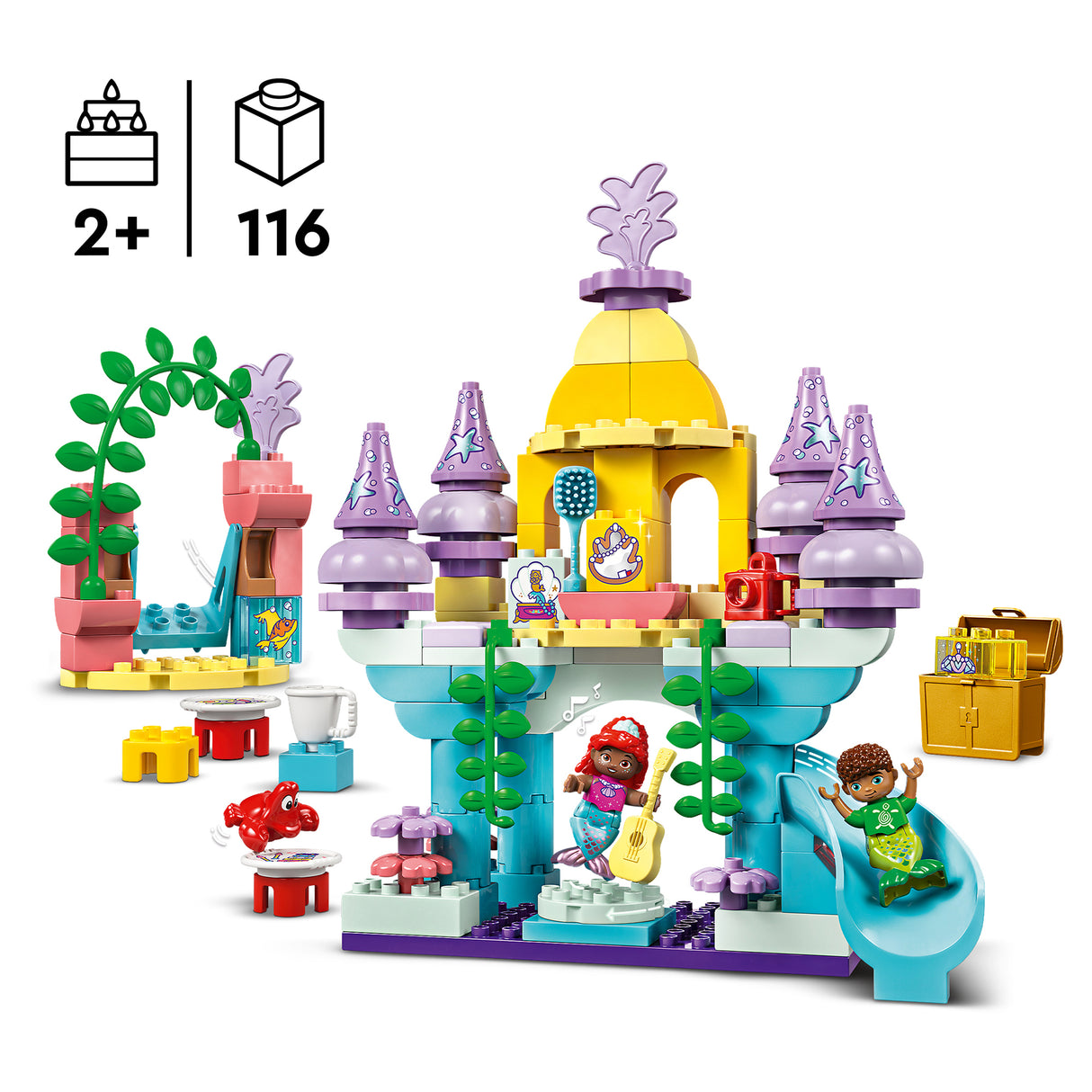 LEGO Duplo Ariel's Magical Underwater Palace 10435 (116 pieces)