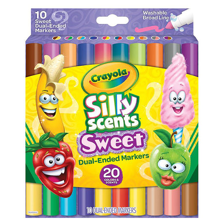 Crayola Silly Scents Sweet Dual End Markers (Pack of 5)