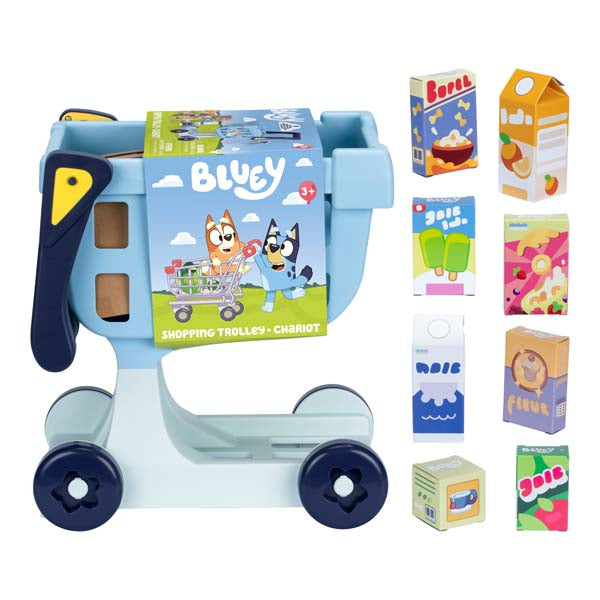 Bluey S11 Role-Play Shopping Cart