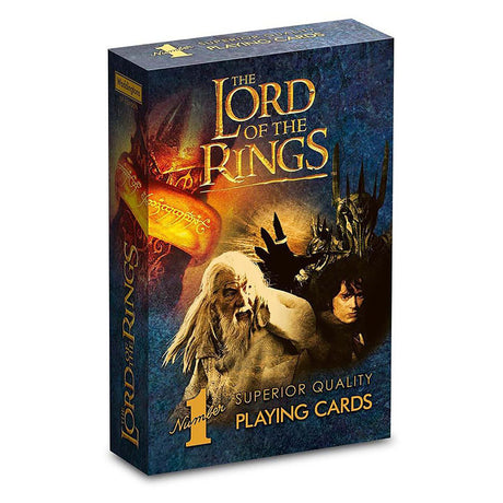 Top Trumps Lord of The Rings Superior Quality Playing Card Set
