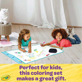 Crayola Color and Erase Mat Travel Coloring & Art Kit