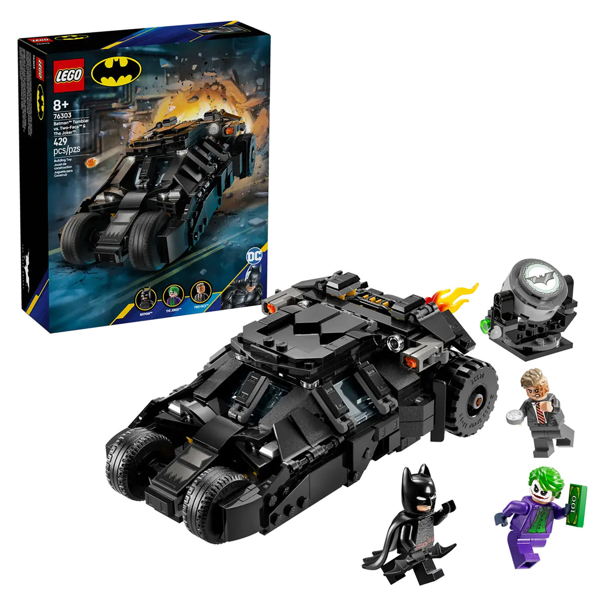 LEGO Super Heroes Batman Tumbler vs. Two-Face & The Joker 76303