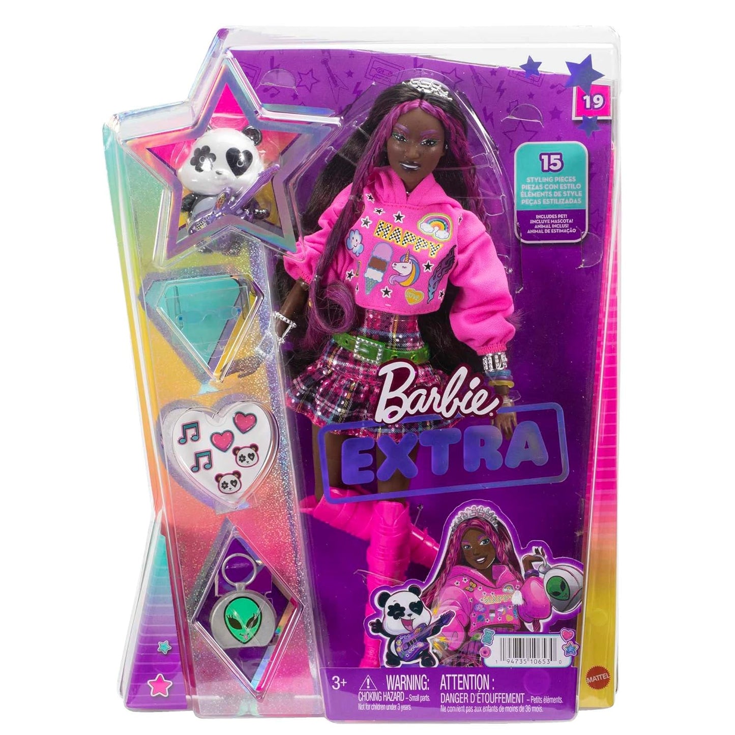 Barbie Extra with Pet Panda Doll