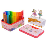 Faber Castell Ballerina Connector Pen Colour Markers Gift Set, (Tin of 20)