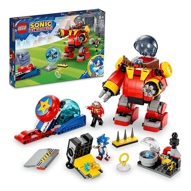 LEGO Sonic the Hedgehog Sonic vs. Dr. Eggman's Death Egg Robot 76993 (615 pieces)