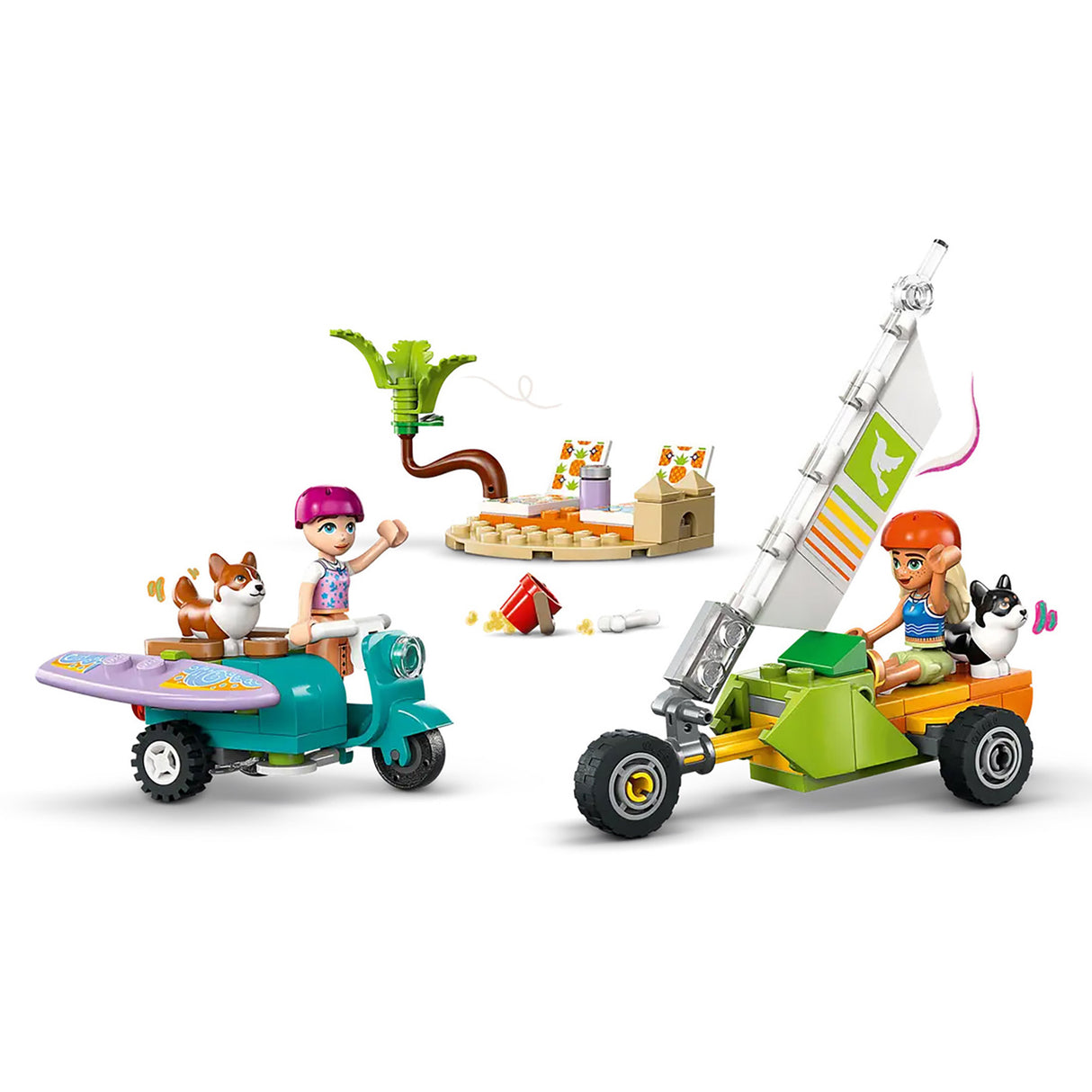 LEGO Friends Surfing Dogs and Scooter Adventure 42641