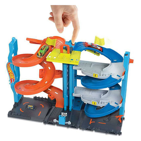 Hot Wheels City Transforming Race Tower Playset