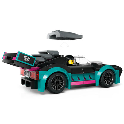LEGO City Race Car and Car Carrier Truck 60406, (328-pieces)