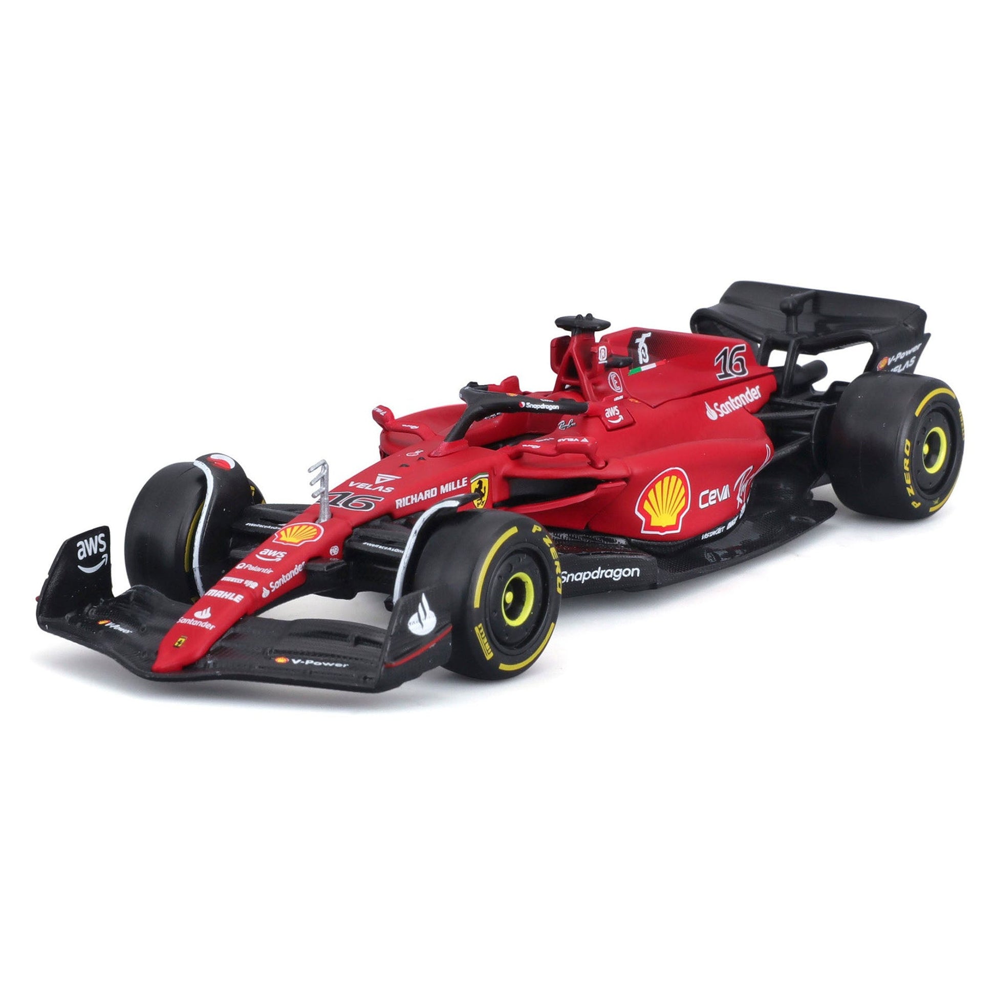 Bburago 1:43 Ferrari Racing 2022 F1 - 75 - Leclerc #16