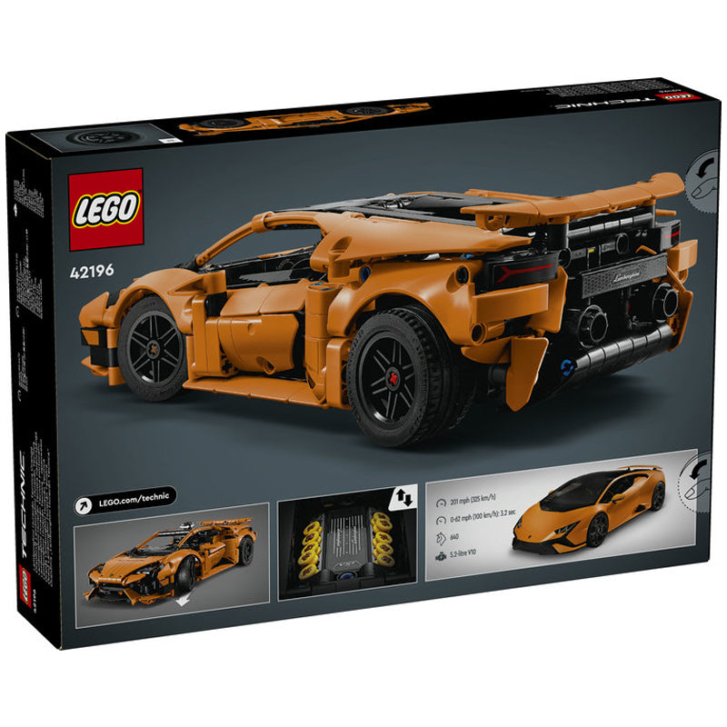 LEGO Technic Lamborghini Huracán Orange 42196