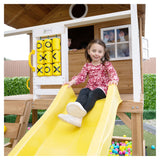 Lifespan Kids Warrigal Cubby House - Yellow Slide