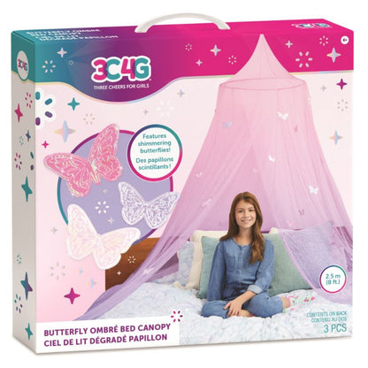 Butterfly Ombre Bed Canopy