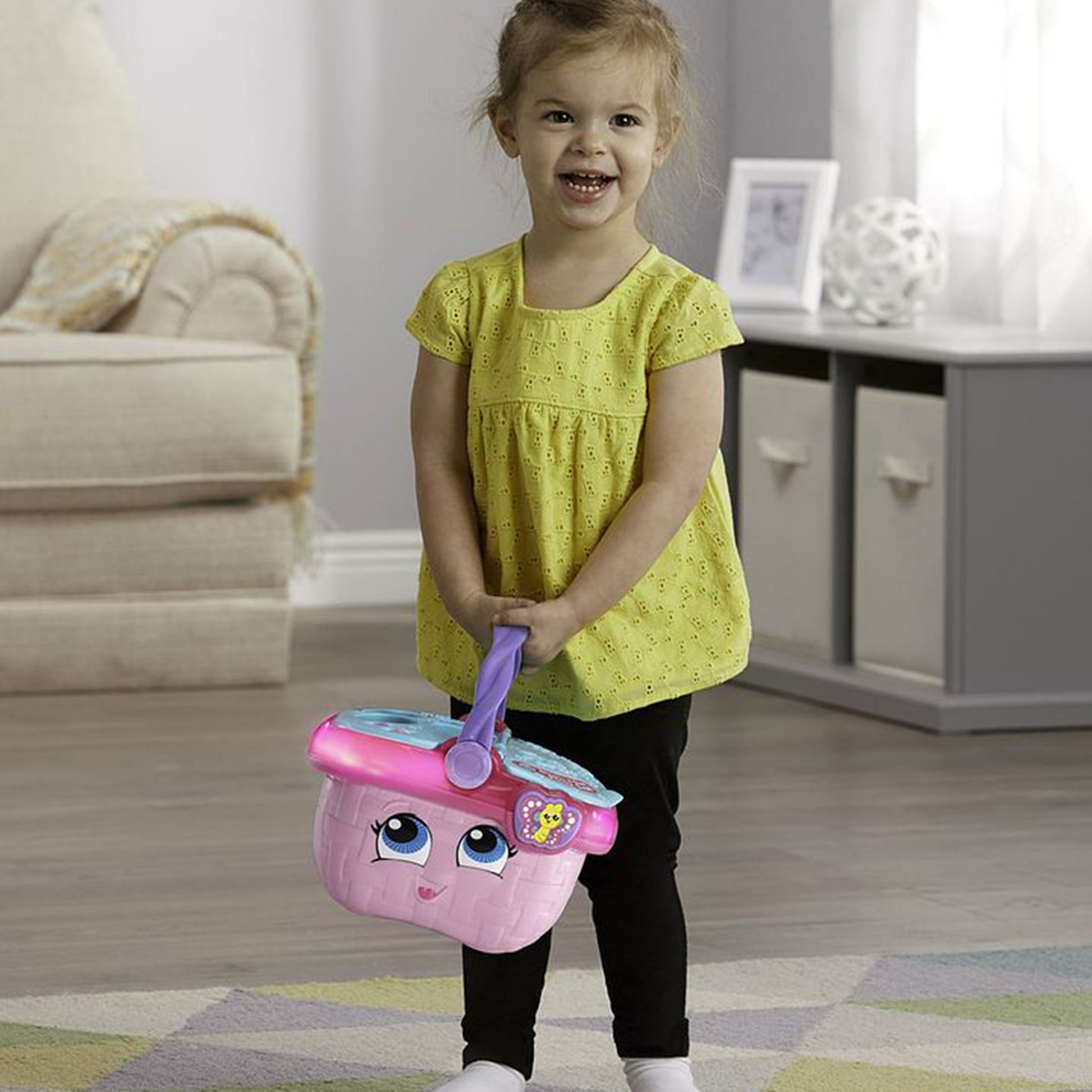 LeapFrog Shapes & Sharing Picnic Basket Pink (6-36 months)
