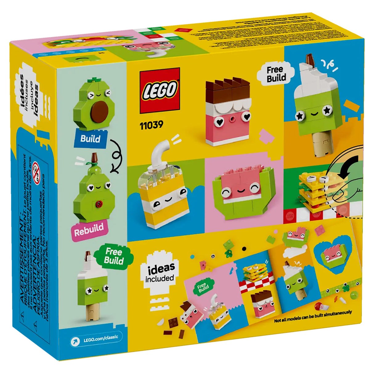 LEGO Classic Creative Food Friends 11039