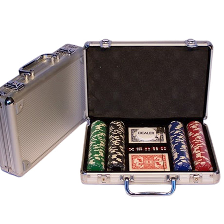 Casino Chips & Accessories Poker chips 200pc aluminium case