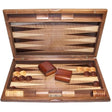 Dal Rossi Italy Walnut Burl Backgammon 19″