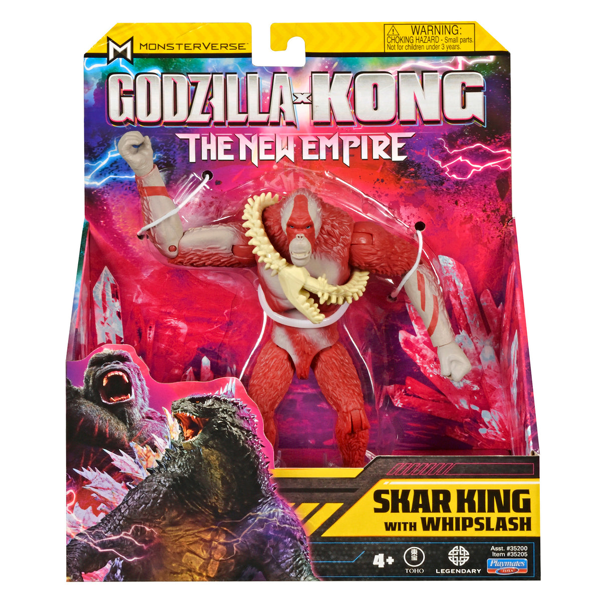 Godzilla x Kong Basic Figures Skar King with Whipslash (6-inch)