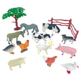 Farm 17 pce Animals Toy Figure Set