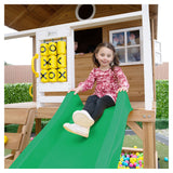 Lifespan Kids Warrigal Cubby House - Green Slide