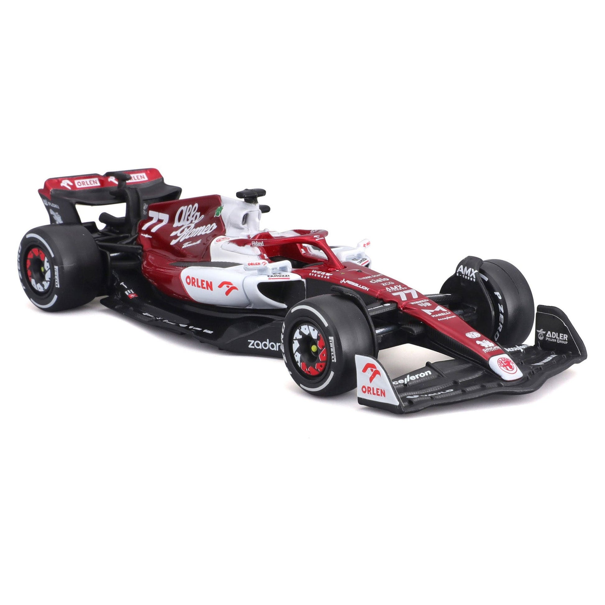 Bburago 1:43 2022 F-1 Alfa Romeo C42 #77 Bottas