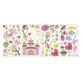 RoomMates Happi Cupcake Land Peel and Stick Wall Decals