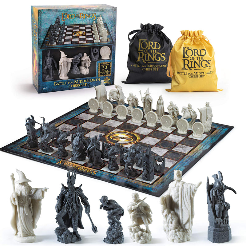 The Lord of the Rings Battle for Middle Earth Chess Set