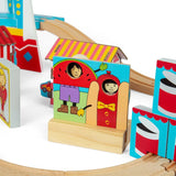 Bigjigs Rail Fun Fair Train Set