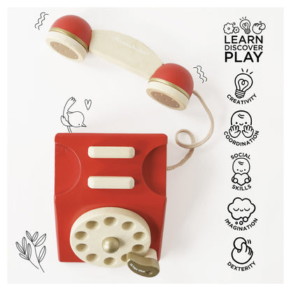 Le Toy Van Honeybake Vintage Phone