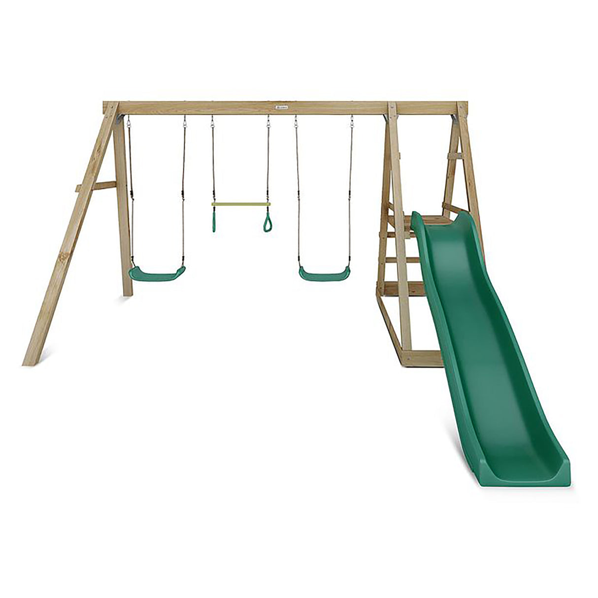 Lifespan Kids Winston 4-Station Timber Swing Set with Slide