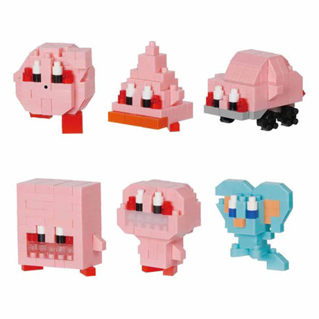 NanoBlock Mini Nano Kirby Vol.3 Forgotten Land (Pack of 6)