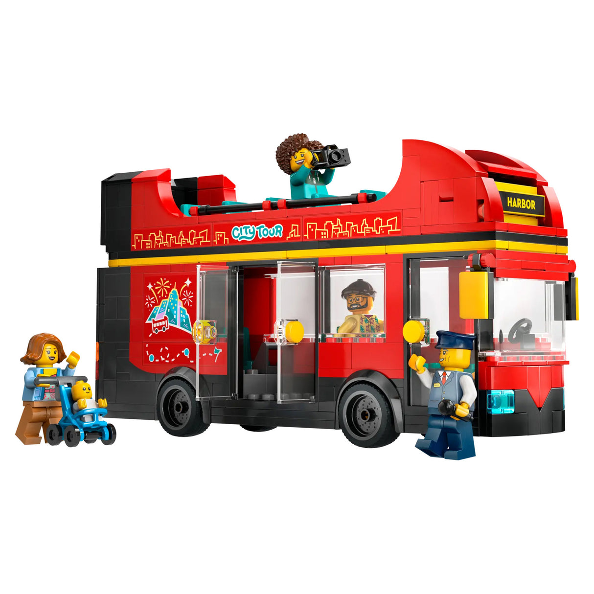 LEGO City Red Double-Decker Sightseeing Bus 60407