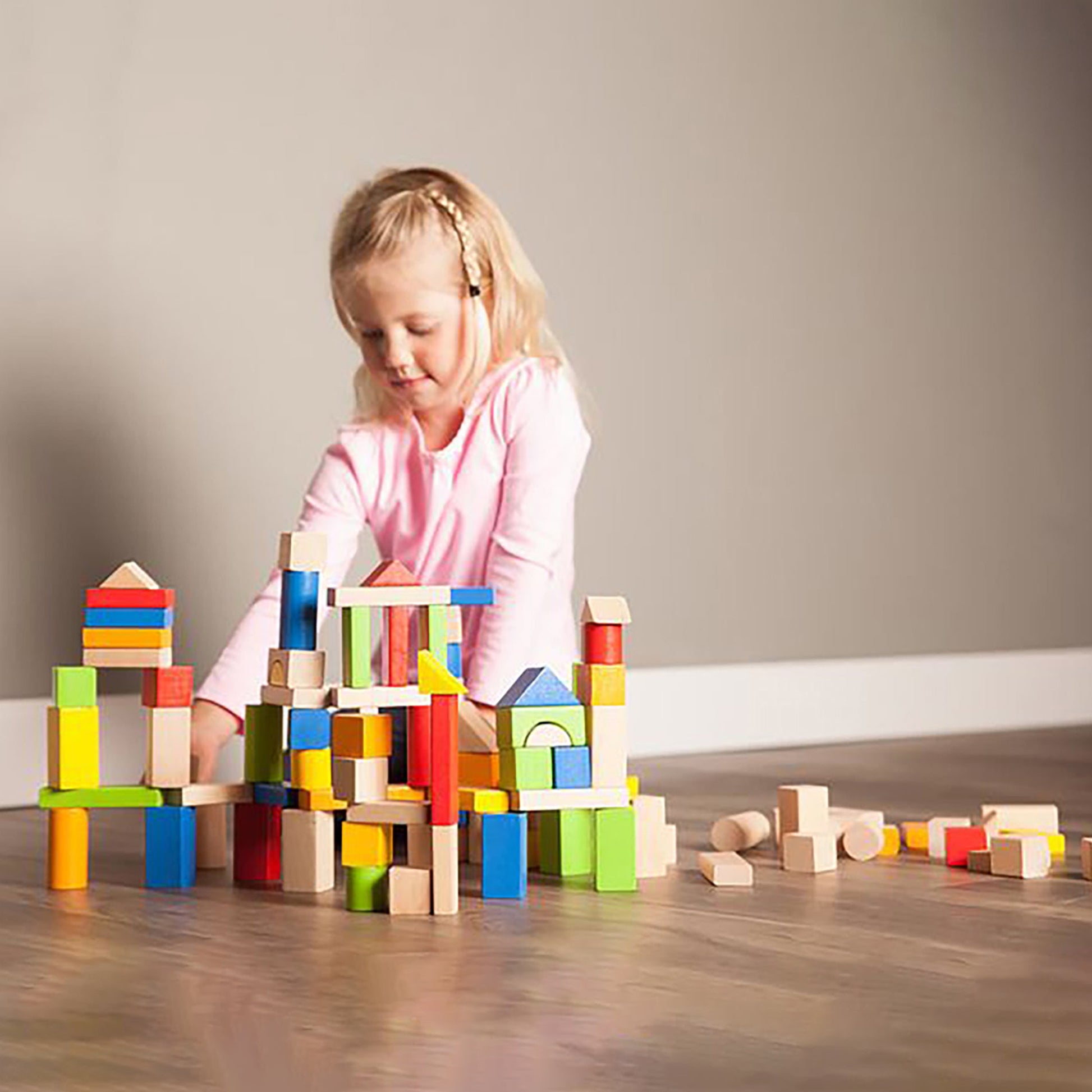 Fat Brain 100pcs Timber Blocks Pack