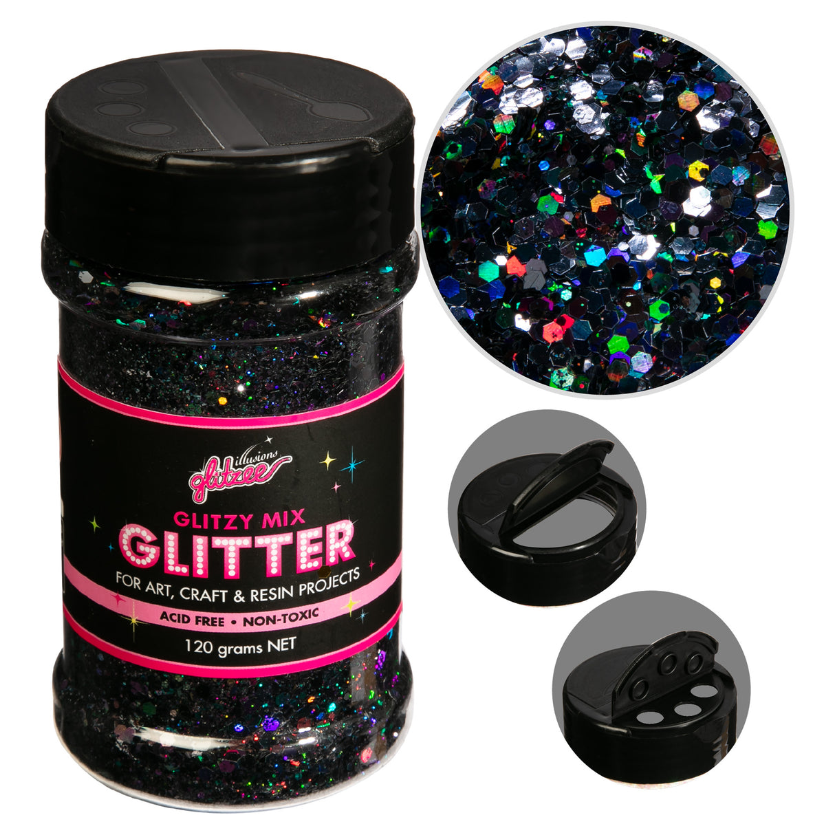 Illusions glitzy Mi X  Specialty glitter-Ony X  (113g)