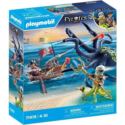 Playmobil Battle Against The Giant Octopus