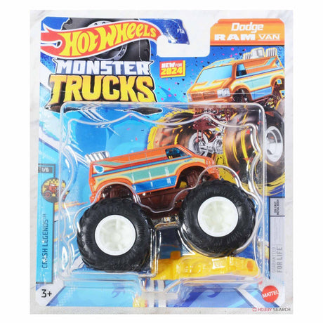 Hot Wheels Monster Trucks Dodge Ram Van