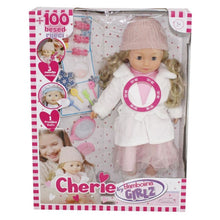 Bambolina 46cm Speaking Girlz Doll with White Coat