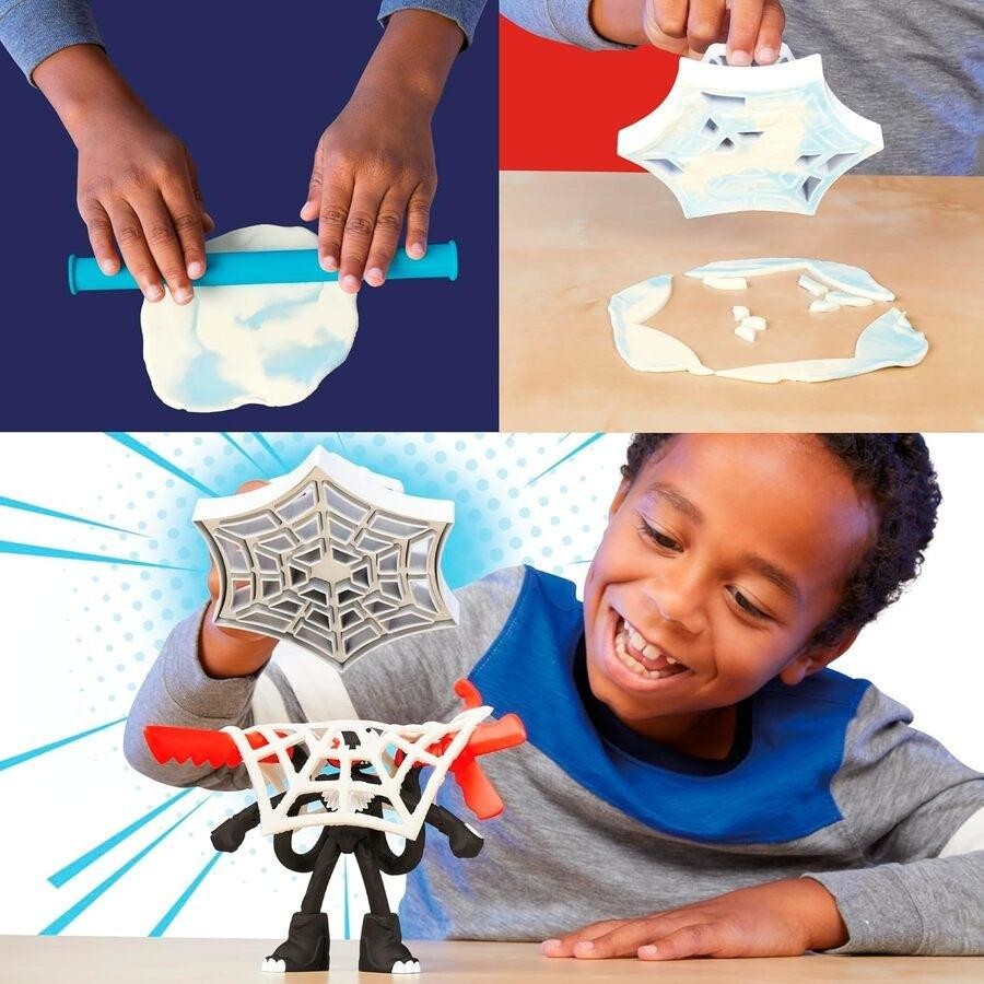 Play-Doh Marvel Captain America Moto-Slicer Playset
